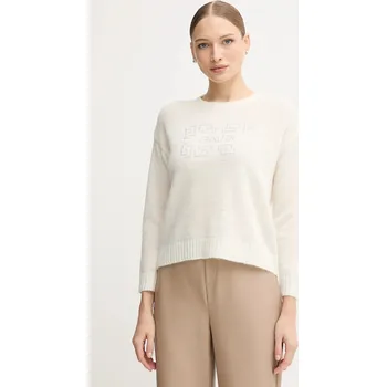 Pánské oblečení Svetr s příměsí vlny Gaudi 521BD53009 béžová 01X, vel. M