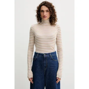 Tričko s dlouhým rukávem s přídavkem vlny MM BLASY 2526946028600 béžová 01A, vel. L