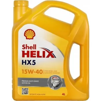 Motorový olej Shell HELIX HX5 4 l 15W-40