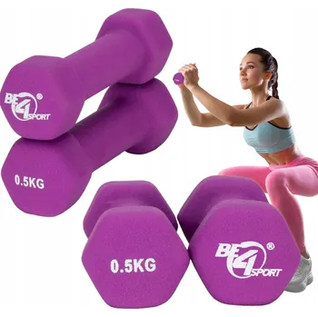 Neoprenové činky Be4Sport 2x 0,5 kg 2 ks