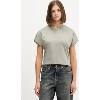 Dámské tričko Bavlněné tričko adidas All Szn JV9839 zelená 78X, vel. S