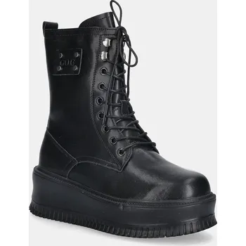 Dámské kozačky Kožené kotníkové boty GOE SS2N4128.BLACK černá 99X, EUR 36
