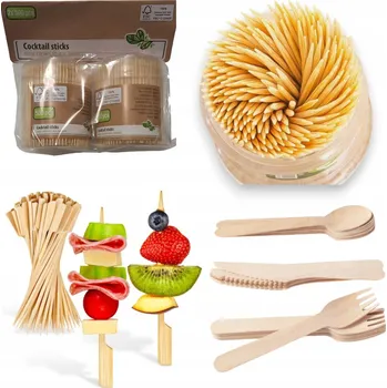 Příbor Na jedno použití příbory Koopman 24 kusů