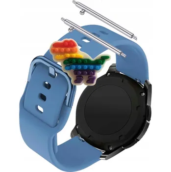 Pouzdro na mobilní telefon Řemínek Řemínek pro DT NO.1 DT94, Silikonový Modrý Smyčka, nastavitelný