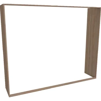 Šatní skříň Orámování skříně AIDA pro 3 oddíly Dekor: Dub grande