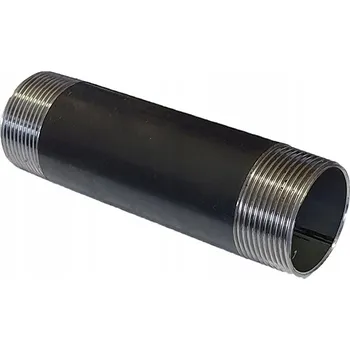 Vrták NÁTRUBEK ČERNÁ TRUBKA SE SVÁREM ZÁVITOVÁ 6/4" - 20 CM