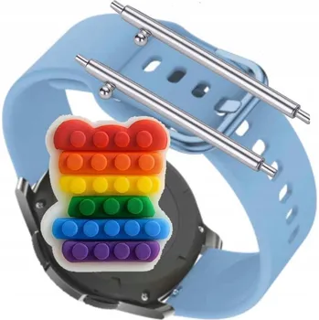 Pouzdro na mobilní telefon Řemínek Řemínek pro Oukitel BT10, Silikonový Modrý Smyčka, nastavitelný