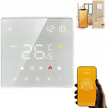 Obraz WiFi Termostat TUYA POKOJOVÝ s dotykovým LED displejem