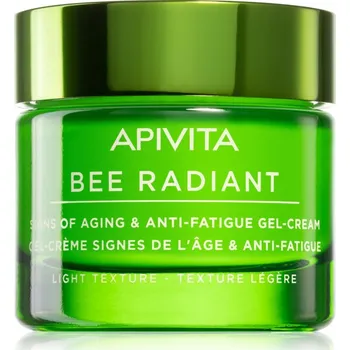 Pleťový krém Apivita Bee Radiant Gel-Cream - Light texture lehký gelový krém proti stárnutí a na zpevnění pleti 50 ml