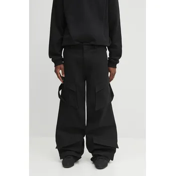 Dámské kalhoty Bavlněné kalhoty Heliot Emil PREAW25.M.10.160.BLK01. černá 99X, vel. XL