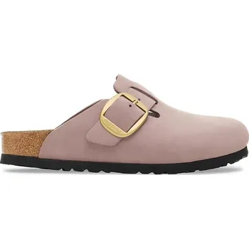 Dámské pantofle Nubukové pantofle Birkenstock Boston Big Buckle 1030544 fialová 04X, EUR 36