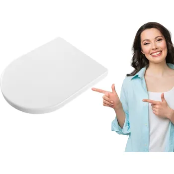 WC sedátko WC sedátko Stinnea kompakt soft bílé polypropylenové