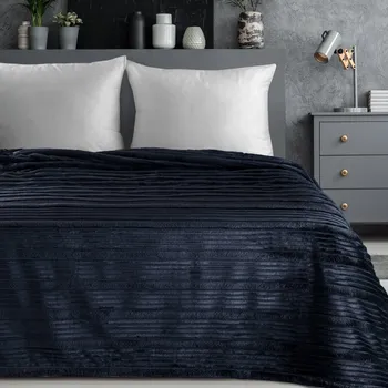 deka Flanelová deka NINA v granátově modré barvě Rozměr deky: 150x200cm