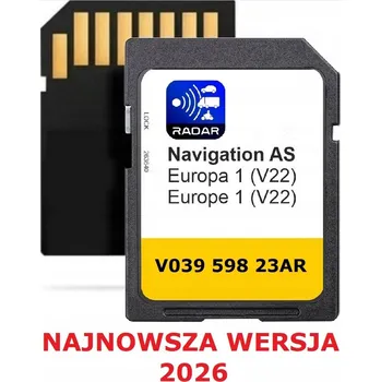 Zabezpečení domácnosti SD karta s mapami pro navigaci Discovery Media MIB2, Evropa, Passat, Golf