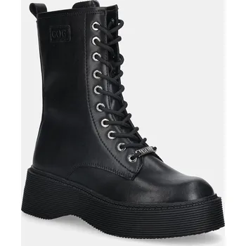 Dámské kozačky Kožené kotníkové boty GOE SS2N4130.BLACK černá 99X, EUR 40
