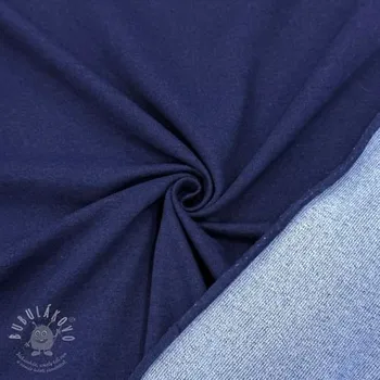 Teplákovina DENIM dark blue