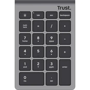 Klávesnice TRUST Xalas wrl numeric keyboard Grey