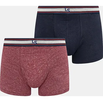 Boxerky Boxerky Levi's 2-pack červená barva, 37149-1179 37149.1179 92A, vel. M