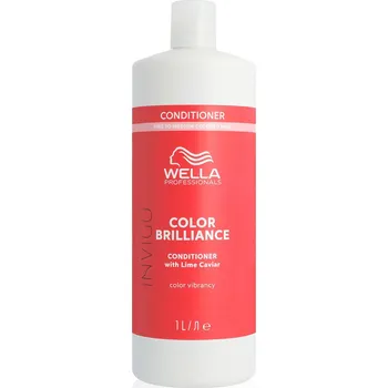 Kosmetika Wella Invigo Color Brilliance Conditioner With Lime Caviar (Fine To Medium Coloured Hair) 1000 ml