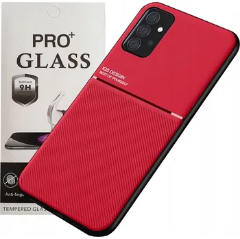 Pouzdro na mobilní telefon Zadní Kryt Audioimp pro Samsung Galaxy A32 4G červený