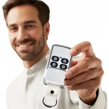 Náhradní dálkové ovládání WIŚNIOWSKI Pilot 2, kryt, dálkové ovládání pro bránu, dálkové ovládání pro pohon, VČETNĚ BATERIE