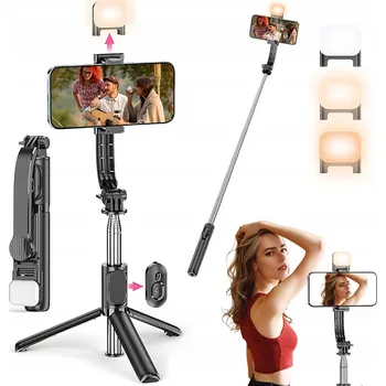 Selfie tyč Selfie tyč Bedee SELFIE tyč černá