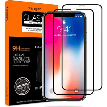 Tvrzené sklo Spigen pro Apple iPhone 11 Pro, iPhone X, iPhone XS 2 ks