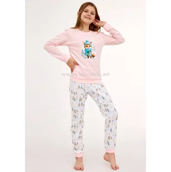 Dívčí pyžamo CORNETTE Dívčí pyžamo 592/192-Fox Barva: 192, Velikost: 134-140