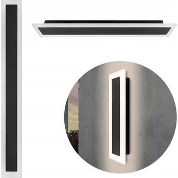 Venkovní osvětlení Venkovní nástěnné svítidlo Masterled černé, integrovaný LED zdroj 42 W