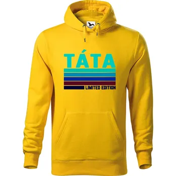 Pánská mikina DOBRÝ TRIKO Pánská mikina s potiskem Táta limitovaná edice Velikost pánské mikiny: 2XL, Barva: Žlutá