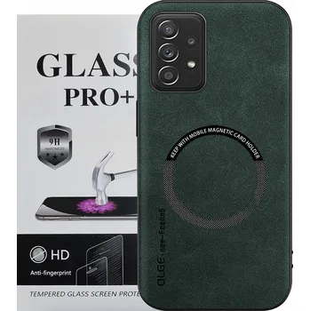 Pouzdro na mobilní telefon Zadní Kryt Audioimp pro Samsung, Galaxy A33 5G zelený