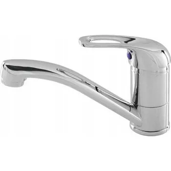 Vodovodní baterie Stojánková umyvadlová baterie DIAMOND Fidži stříbrná