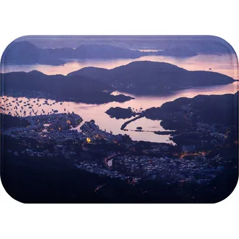 Koupelnová předložka KOUPELNOVÝ PŘEDLOŽKA | 40x60 MĚKKÁ PROTISKLUZOVÁ VODĚODOLNÁ RYCHLESCHNOUCÍ