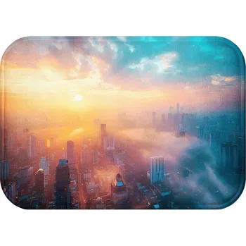 Koupelnová předložka KOUPELNOVÁ PŘEDLOŽKA | RYCHLESCHNOUCÍ 40x60 VODĚODOLNÁ MĚKKÁ PROTISKLUZOVÁ