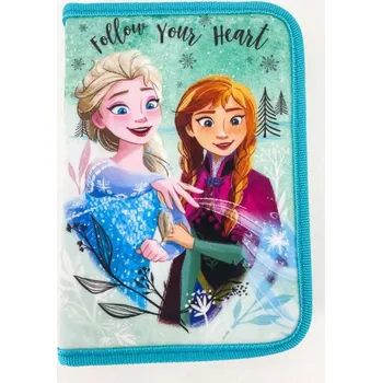 Penál ŠKOLNÍ JEDNOPATROVÝ PENÁL BEZ VÝBAVY FROZEN
