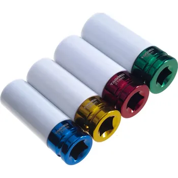 Autoklíč Tagred Nástrčné klíče pro hliníkové disky 1/2" 4ks TA1254