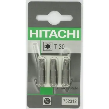 Bit HIKOKI Sada bitů TX30 Proline 1/4" 25mm TORX 752312 - 3 ks