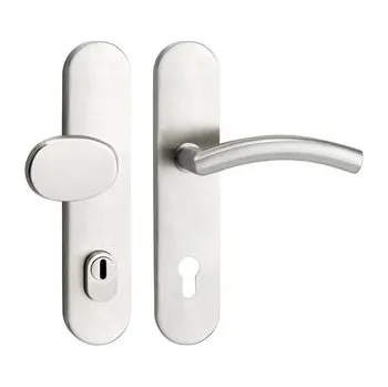 Bezpečnostní sada NEW YORK, kl-ko, PZ 88mm, se zakrytím vložky, nerez, RC2,pravá