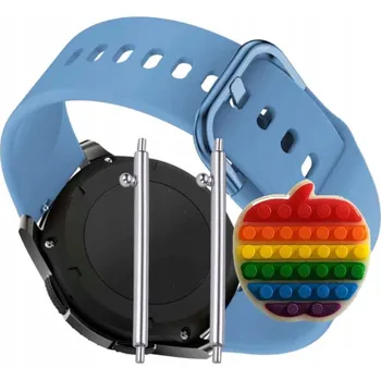 Pouzdro na mobilní telefon Pásek Řemínek pro Polar Grit X2, Silikon Modrý Poutko, nastavitelný