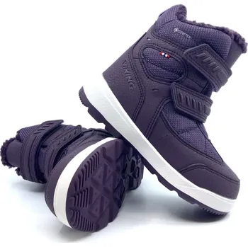 Dívčí zimní obuv Viking Toasty Warm GTX 2V Grape/Lilac 3-94005-4806 26, Vnitřní délka boty: 17,3 cm