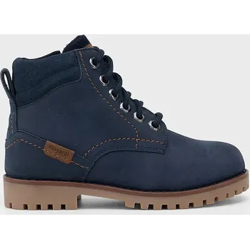 Dívčí zimní obuv Dětské zimní boty z nubuku Mayoral tmavomodrá barva, 46597 46597.64A.Mini.9BYA 59X, EUR 33