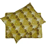 Povlečení z mikrovlákna s bavlněným efektem prodloužené RIEKA hnědé