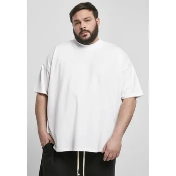 Pánská móda Oversized tričko s výstřihem a krkem bílé Urban Classics bílá 2545424