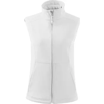 MALFINI Dámská softshellová vesta Vision s kapsami na zip Barva: Bílá, Velikost: XS