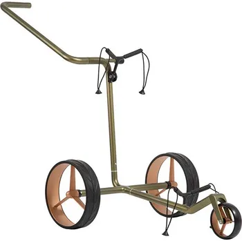 Golfový vozík JuCad Carbon Verde, Verde/Rosé