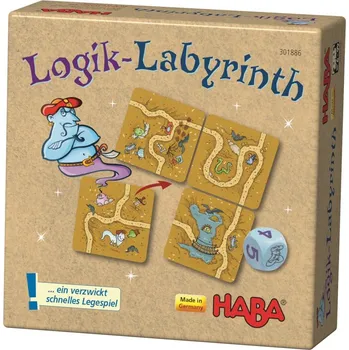 Desková hra HABA | Logický labyrint - mini hra pro děti