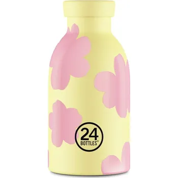 24Bottles, Termoláhev Clima Floral Daydreaming 330 ml, žlutá - Formadore