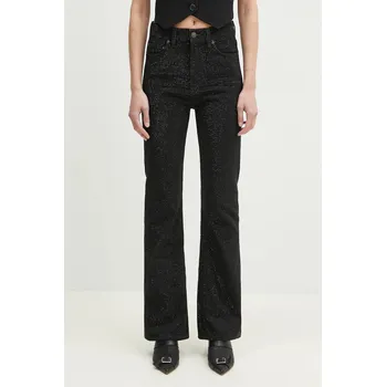 Dámské džíny Džíny Fiorucci Rhinestone Flared U02SPDJE083DN01DN05 černá 99X, vel. 28