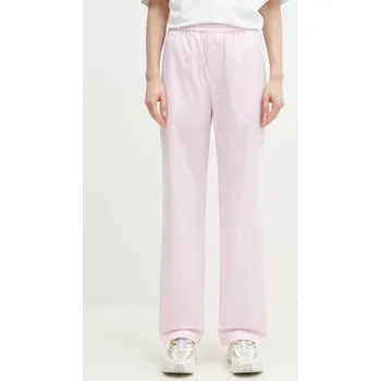 Dámské kalhoty Bavlněné kalhoty Fiorucci Gingham Logo U02SPBPA299CO01PN02 růžová 30X, vel. S