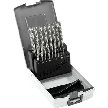 19-SET CZ002 Sada vybrušovaných vrtáků do kovu HSS CZ002 NAREX